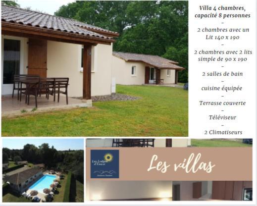 Hotel Les Lodges D'Eauze Zewnętrze zdjęcie